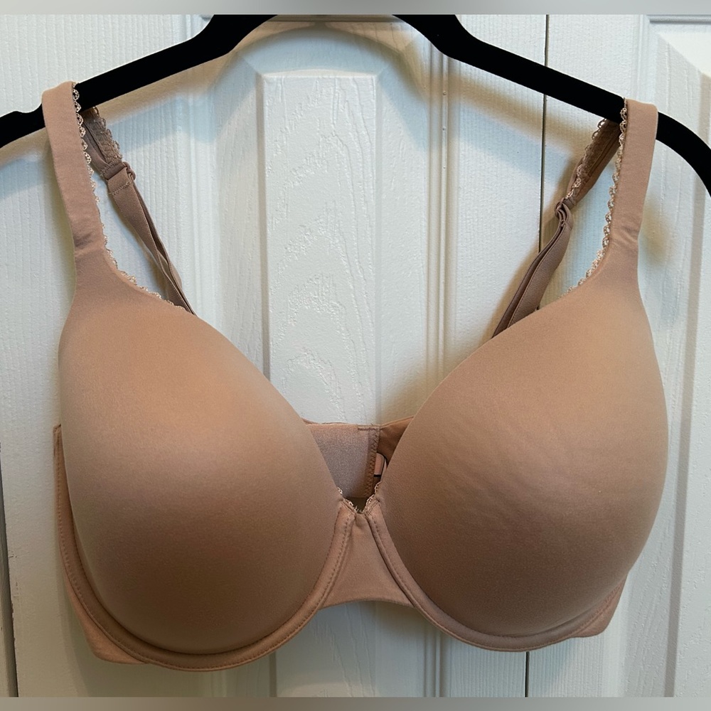 Victoria's Secret Nude Bra with Logo Detail